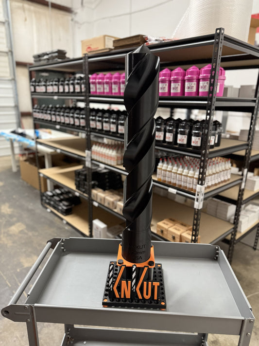 36" Tall Giant 3D Printed Drill Bit – Oversized Tool Decor for Man Cave, Garage & Office